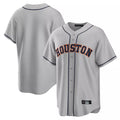 Houston Astros Blank Player Gray CONTON Home Game Stitched Jerseys