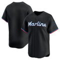 Miami Marlins Black CONTON Alternate Limited Jersey