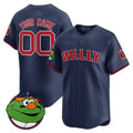 Custom Boston Red Sox Wally Vapor Premier Limited Jersey ¨C Navy CONTON