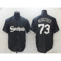 Chicago White Sox #73 Yermin Mercedes City Edition Black CONTON Game 2021 Jerseys