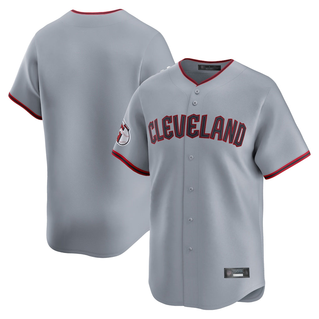 Cleveland Guardians Blank Player Gray CONTON Road Limited Home Game Stitched Jerseys