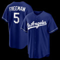 Los Angeles Dodgers #5 Freddie Freeman Royal CONTON Alternate Replica Jersey
