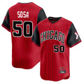 Chicago White Sox #50 Lenyn Sosa Player Red CONTON City Connect Limited Home Stitched Jerseys