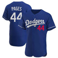 Los Angeles Dodgers #44 Andy Pages Player Royal CONTON Limited Elite Home Stitched Jerseys