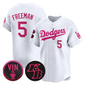 Los Angeles Dodgers #5 Freddie Freeman White CONTON 2026 Mother¡¯s Day Vapor Premier Limited Stitched Jersey