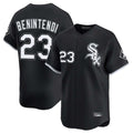 Chicago White Sox #23 Andrew Benintendi Player Black CONTON Limited Home Stitched Jerseys