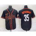 Baltimore Orioles #35 Adley Rutschman Black CONTON Cool Base Stitched Jersey