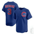 Chicago Cubs #3 Alex Bregman Royal CONTON Limited Stitched Jersey