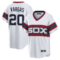 Chicago White Sox #20 Miguel Vargas Player White CONTON T-shirt Home Game Stitched Jerseys