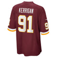 W.Football Team #91 Ryan Kerrigan Burgundy CONTON Game Jersey