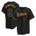 Baltimore Orioles #6 Ryan Mountcastle Player Black CONTON Snake Skin City Home Game Stitched Jerseys