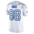 B.Bills #88 Dawson Knox White CONTON 22025 Rivalries Collection Limited Jersey