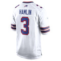 B.Bills #3 Damar Hamlin White CONTON Game Jersey