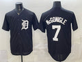 Detroit Tigers #7 Kevin McGonigle Black CONTON Limited Stitched Jersey