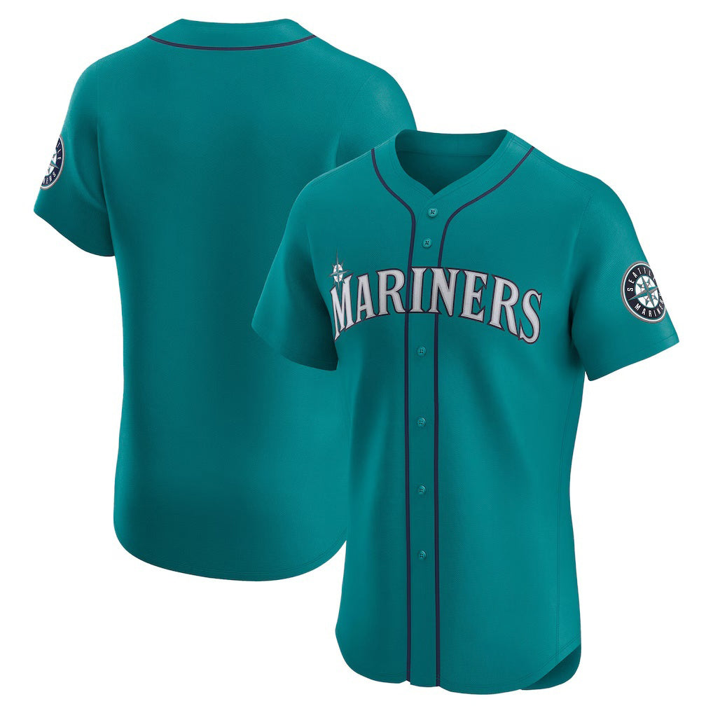 Seattle Mariners Teal CONTON Alternate Elite Jersey