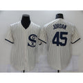 Chicago White Sox #45 Michael Jordan 2021 Cream Navy CONTON Field of Dreams Name Flex Base Stitched Jersey