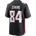 A.Falcons #84 Alfred Jenkins Black CONTON Game Retired Player Jersey