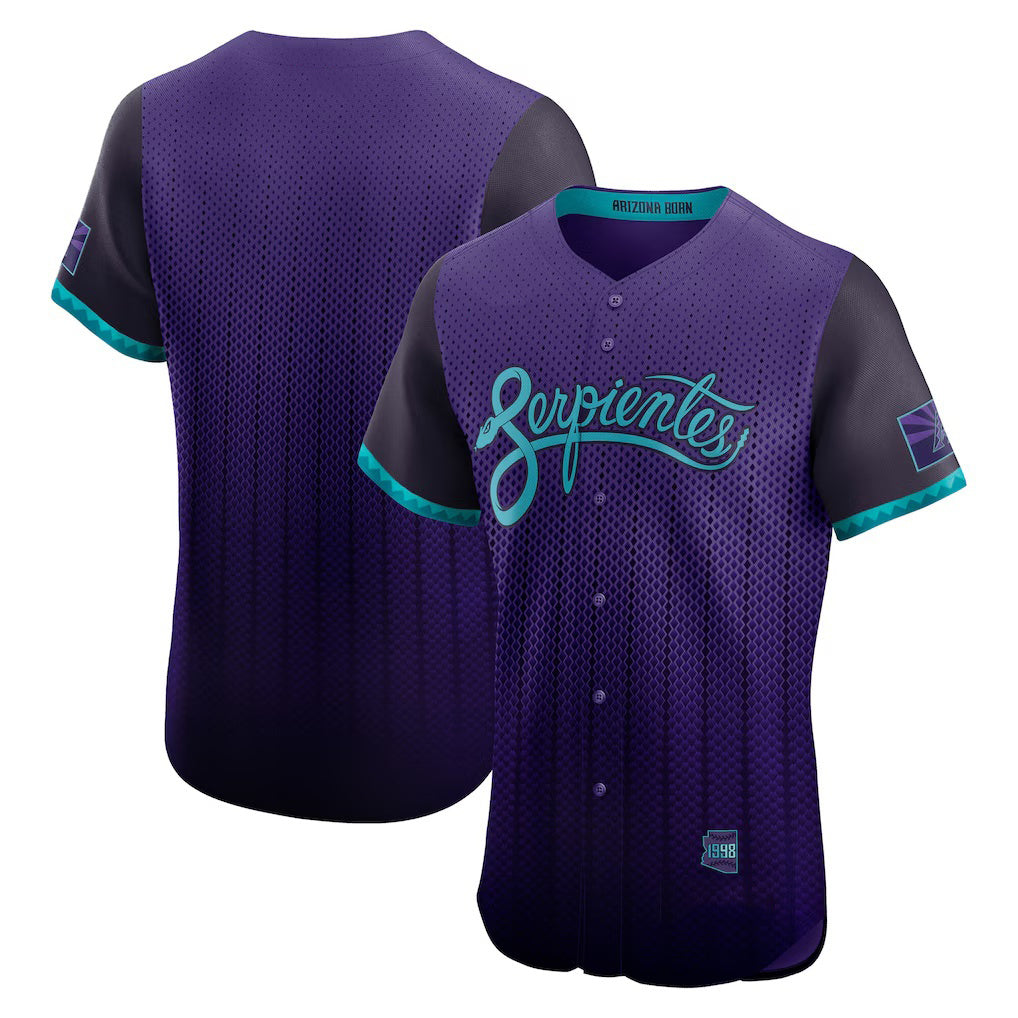 Arizona Diamondbacks Purple CONTON 2025 City Connect Elite Jersey