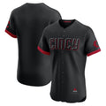 Cincinnati Reds Black CONTON City Connect Elite Jersey