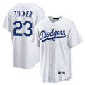Los Angeles Dodgers #23 Kyle Tucker Player White CONTON Game Home Stitched Jerseys