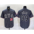 New York Mets #39 Edwin Diaz Gray CONTON 2024 City Connect Cool Base Jerseys