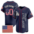 Custom Los Angeles Angels  America 250 Edition Vapor Premier Limited Navy CONTON Stitched Jerseys
