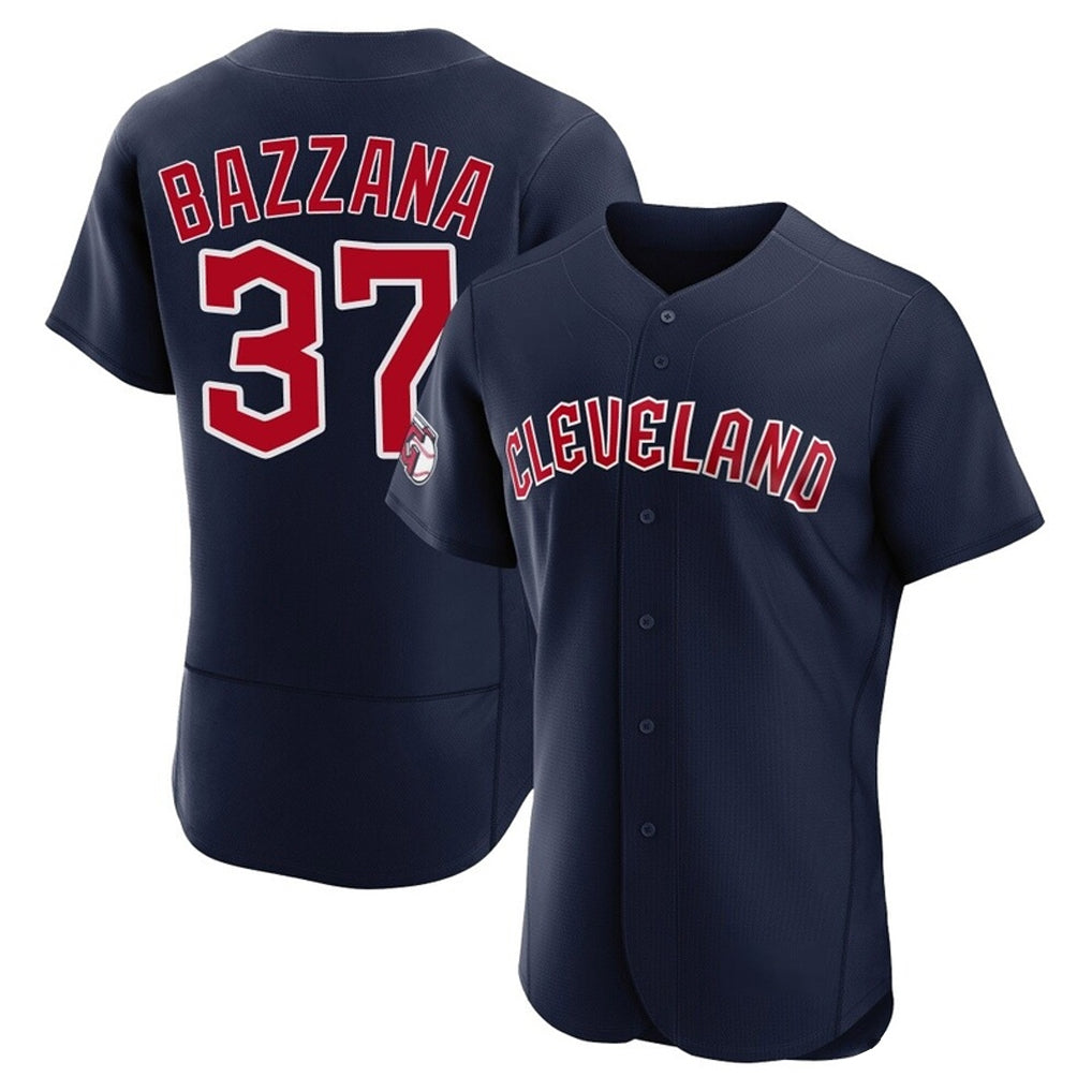 Cleveland Guardians #37 Travis Bazzana Player Navy CONTON Limited Elite Home Stitched Jerseys