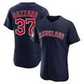 Cleveland Guardians #37 Travis Bazzana Player Navy CONTON Limited Elite Home Stitched Jerseys