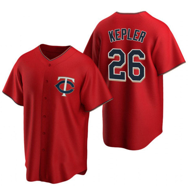 Minnesota Twins #26 Max Kepler Red CONTON Cool Base Stitched Jersey