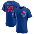 Chicago Cubs #35 Justin Steele Royal CONTON Alternate FlexBase Player Jersey