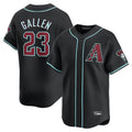 Arizona Diamondbacks #23 Zac Gallen Player Black CONTON Limited Home Game Stitched Jerseys
