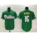 Philadelphia Phillies #16 Brandon Marsh Green CONTON 2024 City Connect Stitched Jersey
