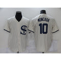 Chicago White Sox #10 Yoan Moncada 2021 Cream CONTON Field of Dreams Name Cool Base Stitched Jersey