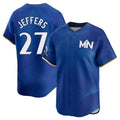 Minnesota Twins #27 Ryan Jeffers Player Royal CONTONCity Connect Limited Home Stitched Jerseys