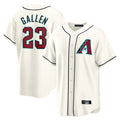 Arizona Diamondbacks #23 Zac Gallen Player Cream CONTON Home Game Stitched Jerseys