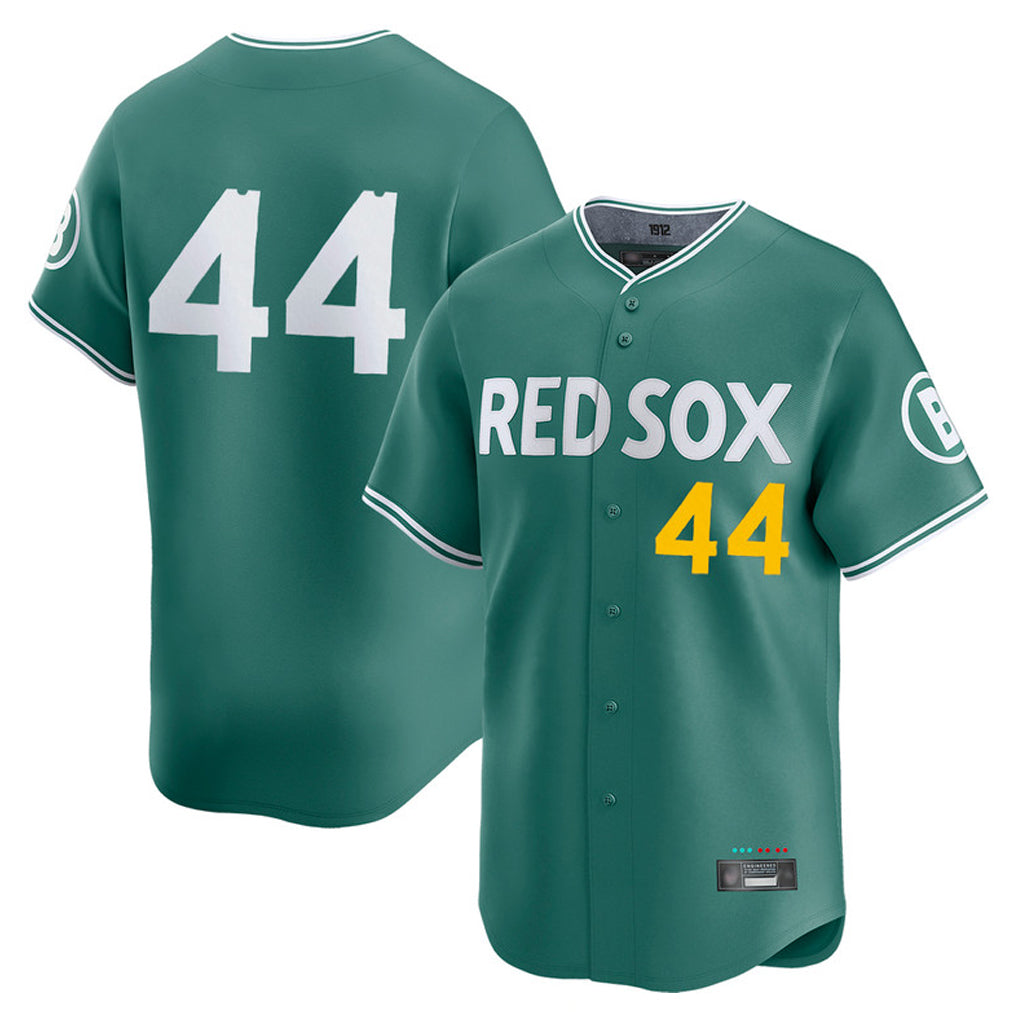 Boston Red Sox #44 Aroldis Chapman Player Green CONTON City Connect Limited Home Game Stitched Jerseys1