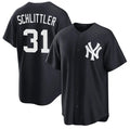New York Yankees #31 Cam Schlittler Navy CONTON 2026 Alternate Stitched Jersey