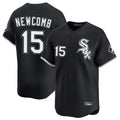 Chicago White Sox #15 Sean Newcomb Player Black CONTON Limited Home Stitched Jerseys