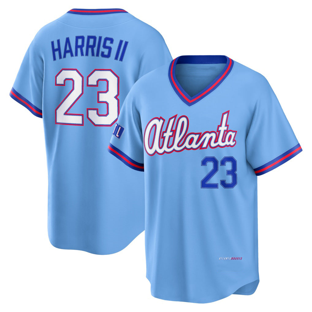 Atlanta Braves #23 Michael Harris II Powder Blue CONTON 2026 City Connect Stadium Jersey