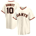 San Francisco Giants #10 Casey Schmitt Cream CONTON Home Replica Jersey