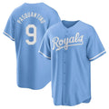 Kansas City Royals #9 Vinnie Pasquantino Player Light Blue CONTON Home Game Stitched Jerseys