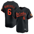 Baltimore Orioles #6 Ryan Mountcastle Player Black CONTON Limited Home Game Stitched Jerseys
