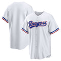 Texas Rangers White CONTON Home Replica Team Jersey