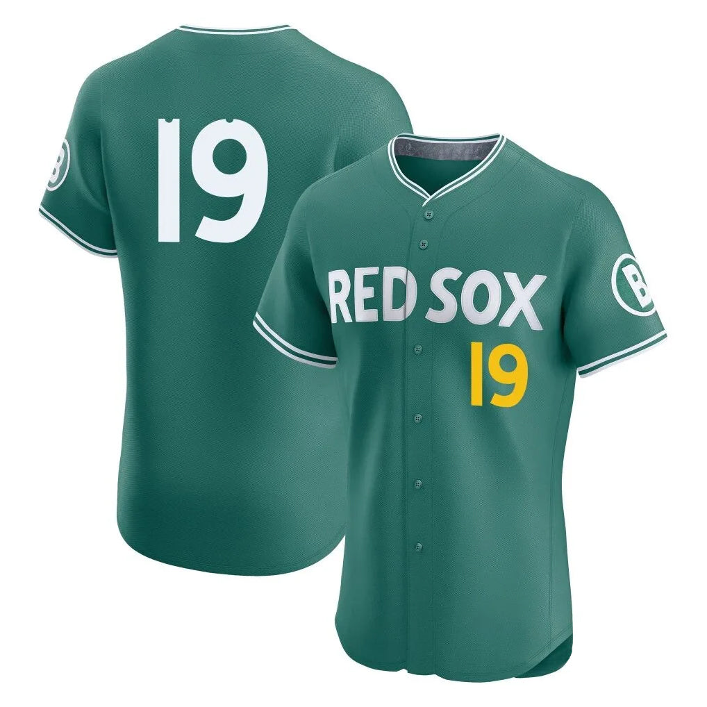 Boston Red Sox #19 Roman Anthony Player Green CONTON City Connect Limited Elite Home Game Stitched Jerseys1