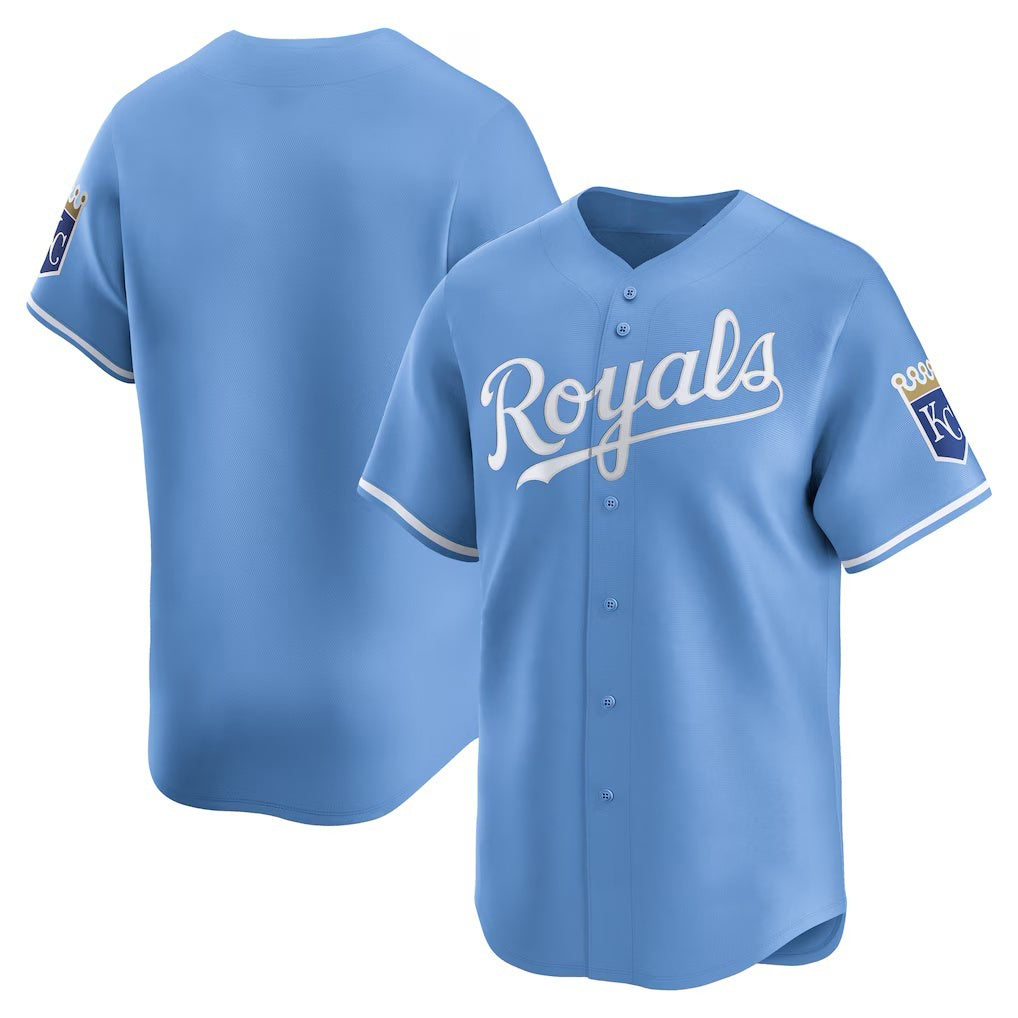 Kansas City Royals Light Blue CONTON Alternate Limited Jersey