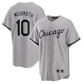 Chicago White Sox #10 Chase Meidroth CONTON Player Gray Home Game Stitched Jerseys