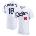 Los Angeles Dodgers #18 Yoshinobu Yamamoto Player Gold White CONTON 2026 Collection Stadium Limited Elite Stitched Jerseys