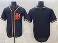 Detroit Tigers Blank 2026 Fashion Replica Black CONTON Out Stitched Jersey