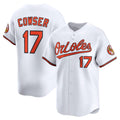 Baltimore Orioles #17 Colton Cowser White CONTON Home Limited Player Jersey