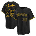 Boston Red Sox #36 Triston Casas Player Black CONTON Snake Skin City Home Game Stitched Jerseys